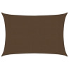 Żagiel przeciwsłoneczny, 160 g/m², brązowy, 3x4 m, HDPE