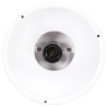 Industrialna lampa wisząca, 25 W, biała, okrągła, 19 cm, E27