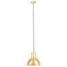 Lampa wisząca, 25 W, kolor mosiądzu, okrągła, 28,5 cm, E27