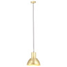 Lampa wisząca, 25 W, kolor mosiądzu, okrągła, 28,5 cm, E27