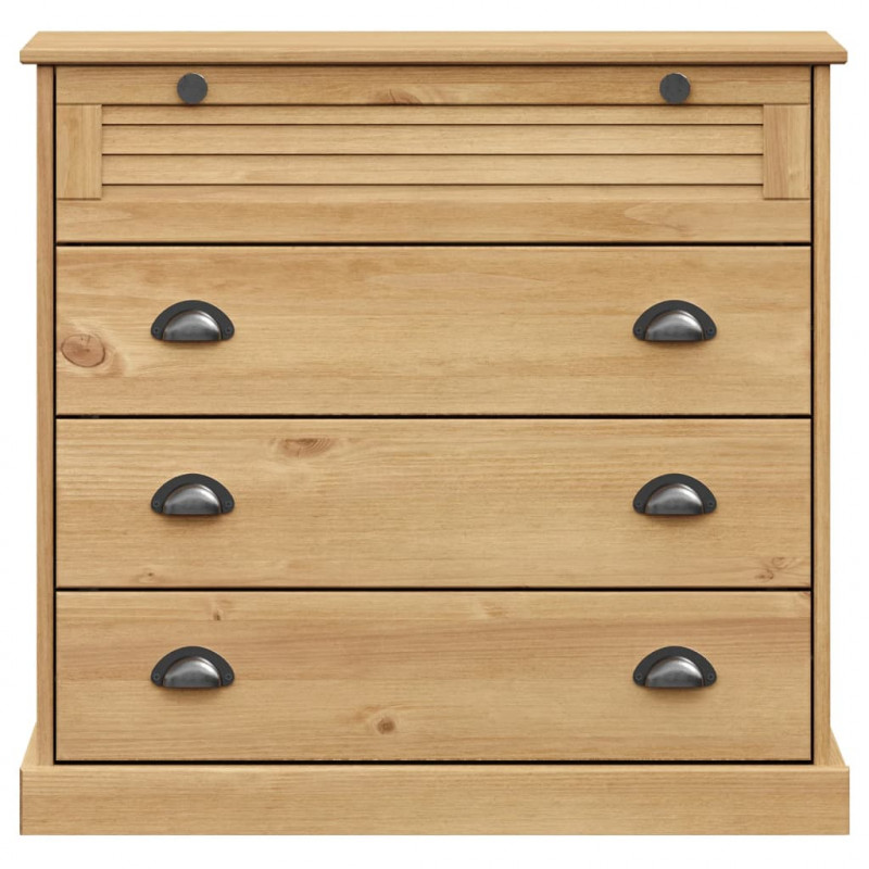 Kredens VIGO, 80x40x176 cm, lite drewno sosnowe