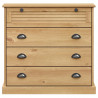 Kredens VIGO, 80x40x176 cm, lite drewno sosnowe