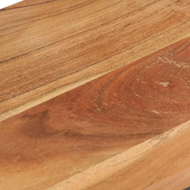Stoliki boczne, 2 szt., 31,5 x 24,5 x 64,5 cm, drewno akacjowe