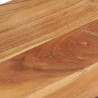 Stoliki boczne, 2 szt., 31,5 x 24,5 x 64,5 cm, drewno akacjowe