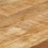 Stół jadalniany, 140 x 70 x 76 cm, surowe drewno mango