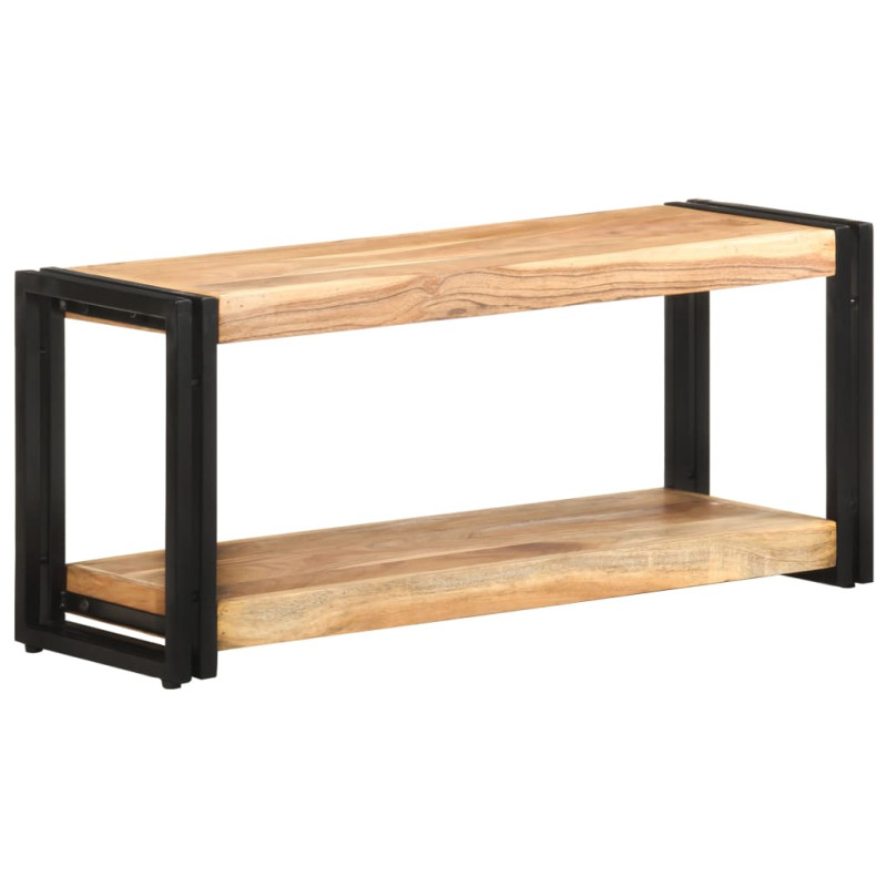 Szafka pod TV, 90x30x40 cm, lite drewno akacjowe