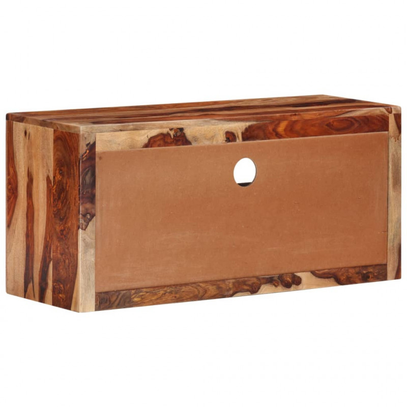 Szafka pod telewizor, 88x30x40 cm, lite drewno