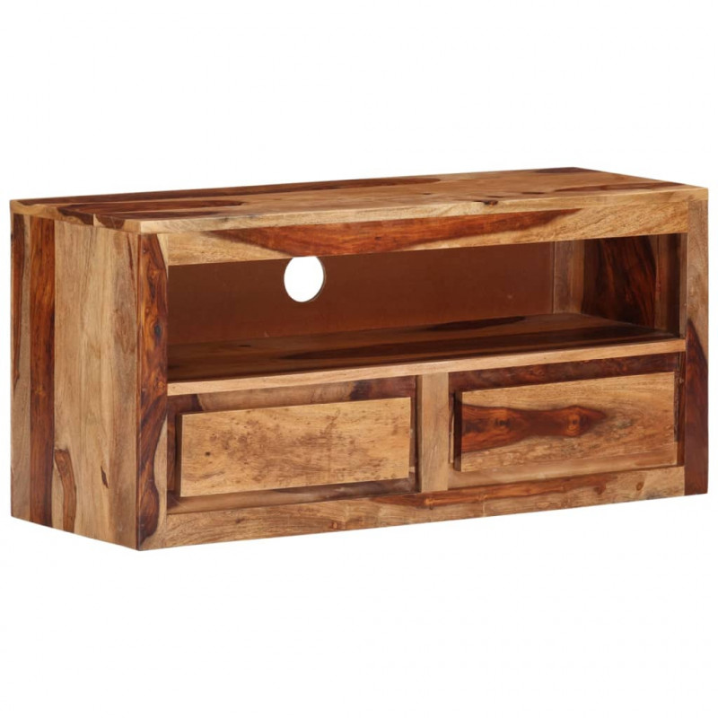 Szafka pod telewizor, 88x30x40 cm, lite drewno