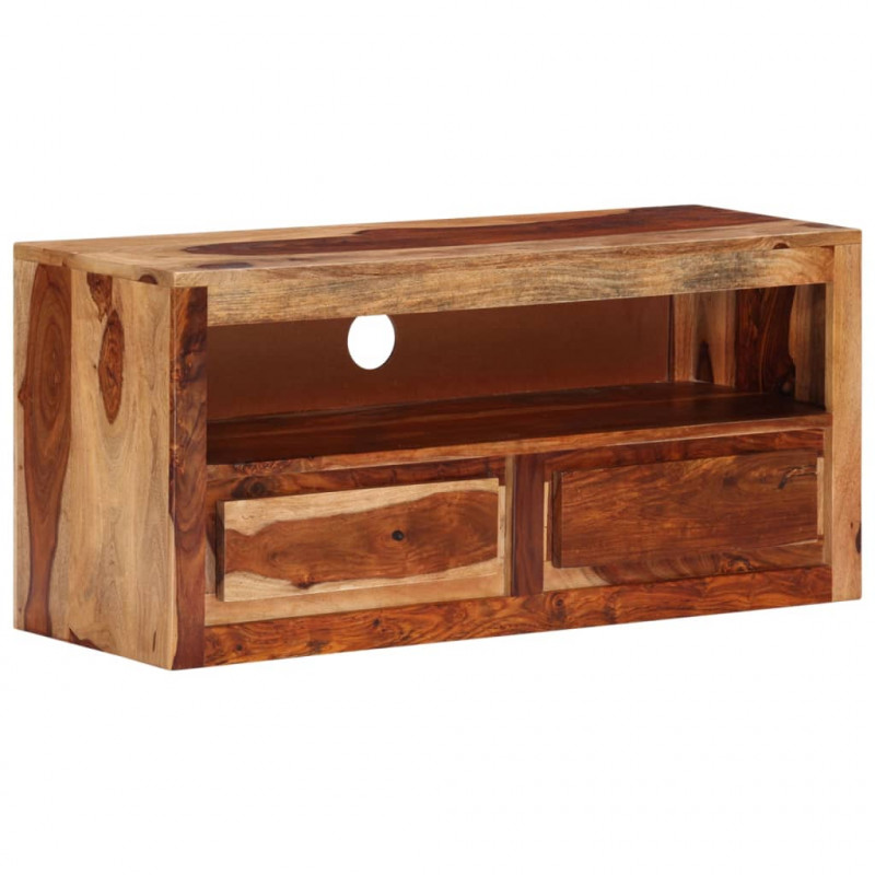 Szafka pod telewizor, 88x30x40 cm, lite drewno