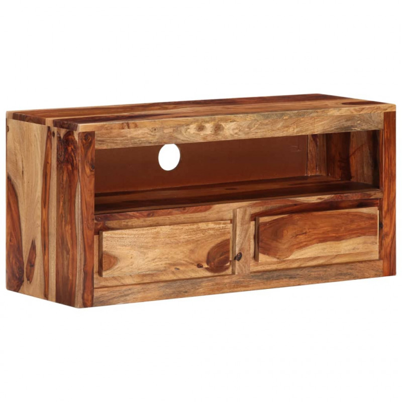 Szafka pod telewizor, 88x30x40 cm, lite drewno