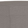 3-cz. komplet wypoczynkowy z poduszkami, taupe, tkanina