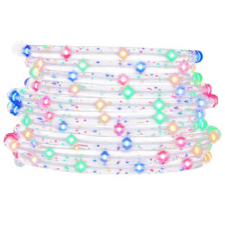Wąż świetlny, 480 LED, wielokolorowy, 20 m, PVC