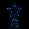 Choinka stożkowa, 200 niebieskich diod LED, 70x180 cm