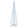 Choinka stożkowa, 3000 niebieskich diod LED, 230x800 cm