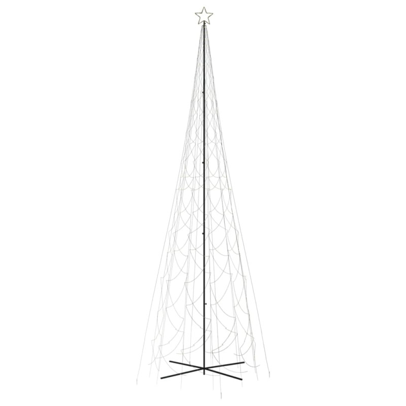 Choinka stożkowa, 3000 ciepłych białych LED, 230x800 cm