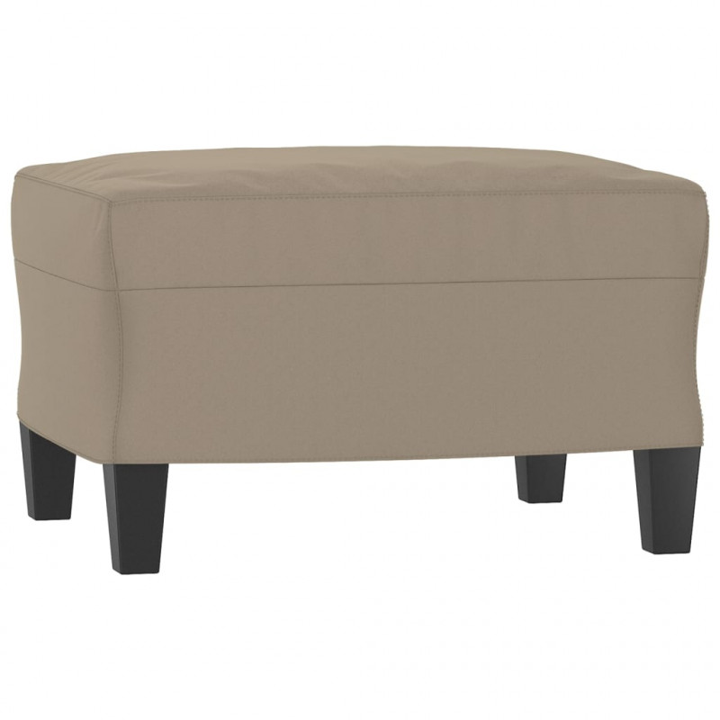 3-cz. komplet wypoczynkowy z poduszkami, taupe, mikrofibra