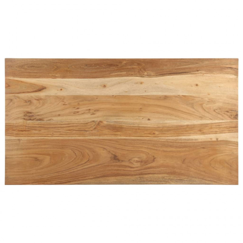 Stolik kawowy, 110x60x35 cm, lite drewno akacjowe