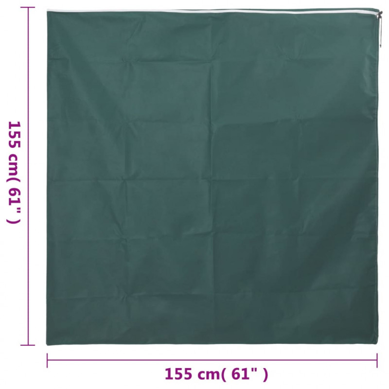 Kaptury ochronne z suwakiem, 10 szt., 70 g/m² 1,55x1,55 m