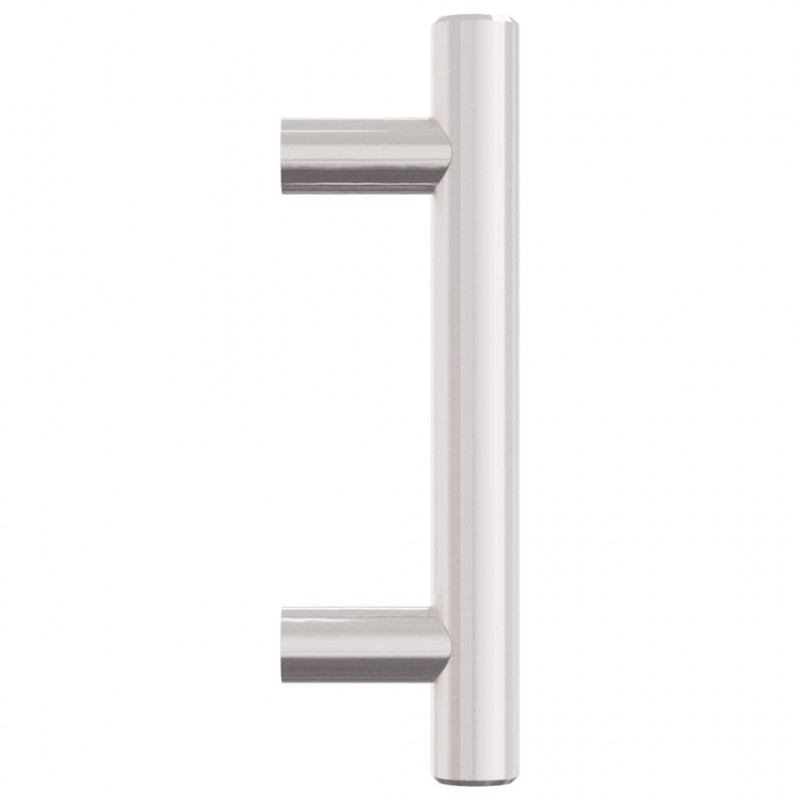 Uchwyty do szafek, 20 szt., srebrne, 64 mm, stal nierdzewna