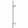Uchwyty do szafek, 20 szt., srebrne, 96 mm, stal nierdzewna