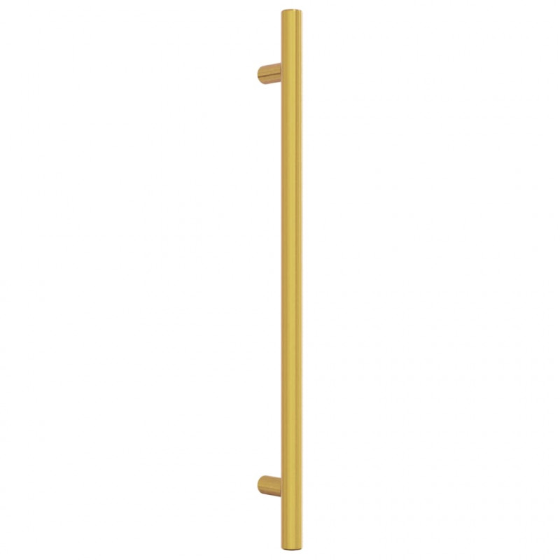 Uchwyty do szafek, 20 szt., złote, 224 mm, stal nierdzewna
