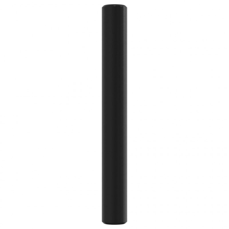 Uchwyty do szafek, 20 szt., czarne, 64 mm, stal nierdzewna
