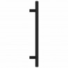 Uchwyty do szafek, 20 szt., czarne, 160 mm, stal nierdzewna