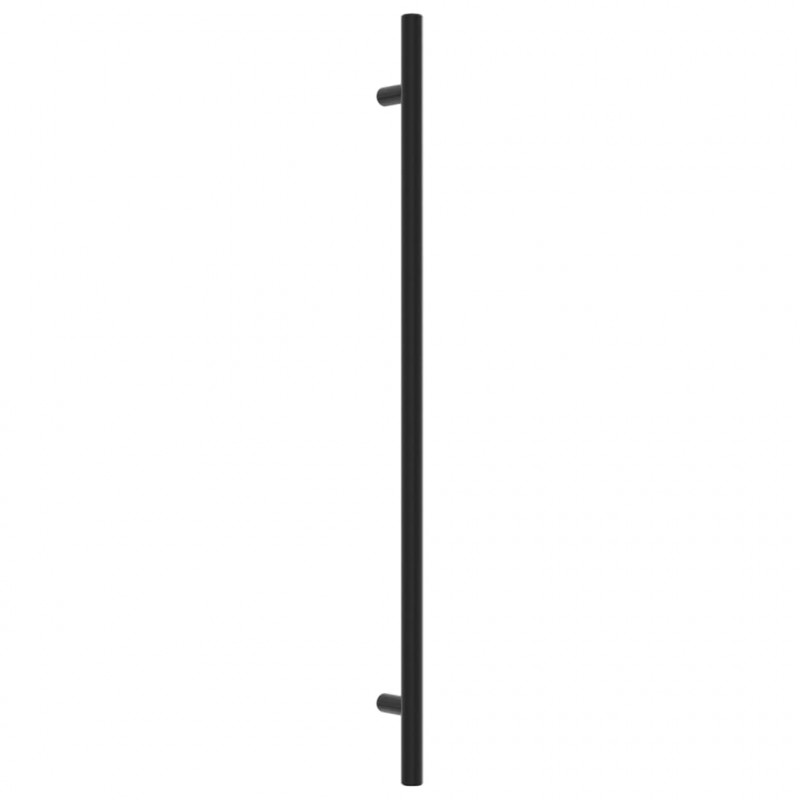 Uchwyty do szafek, 20 szt., czarne, 320 mm, stal nierdzewna
