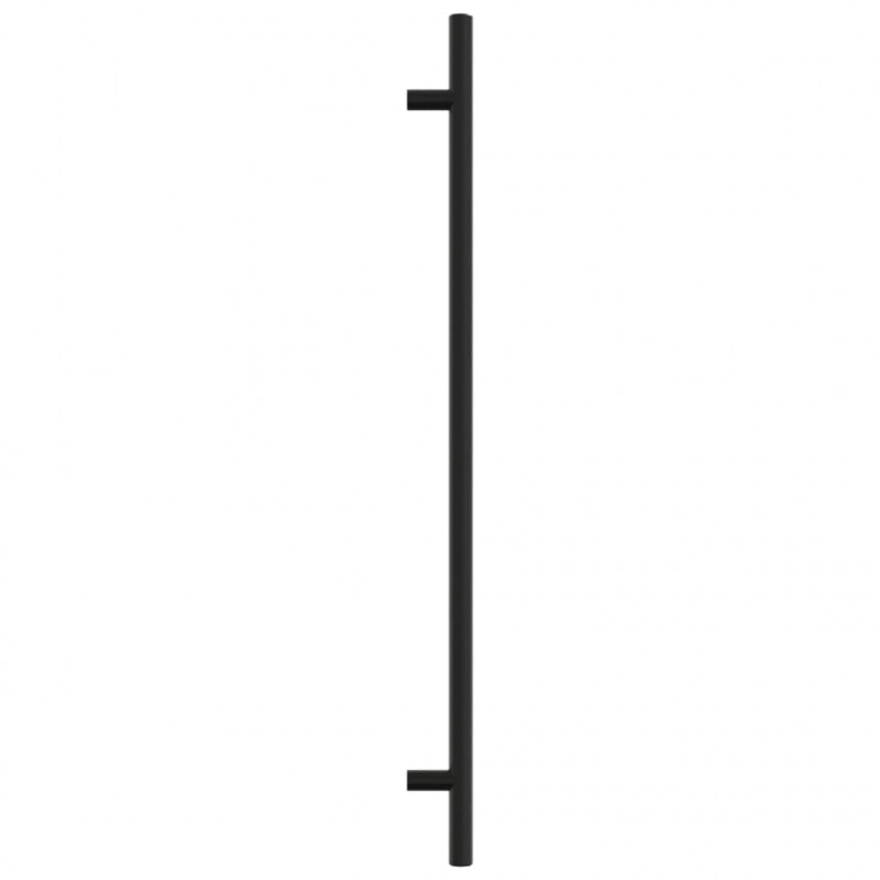 Uchwyty do szafek, 20 szt., czarne, 320 mm, stal nierdzewna