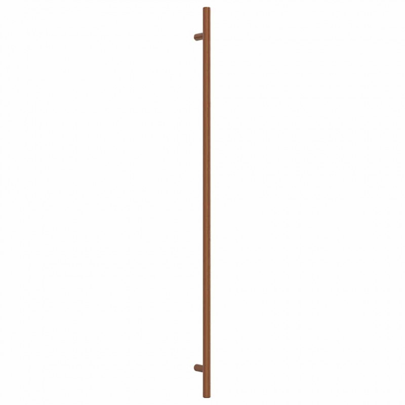 Uchwyty do szafek, 20 szt., brąz, 480 mm, stal nierdzewna