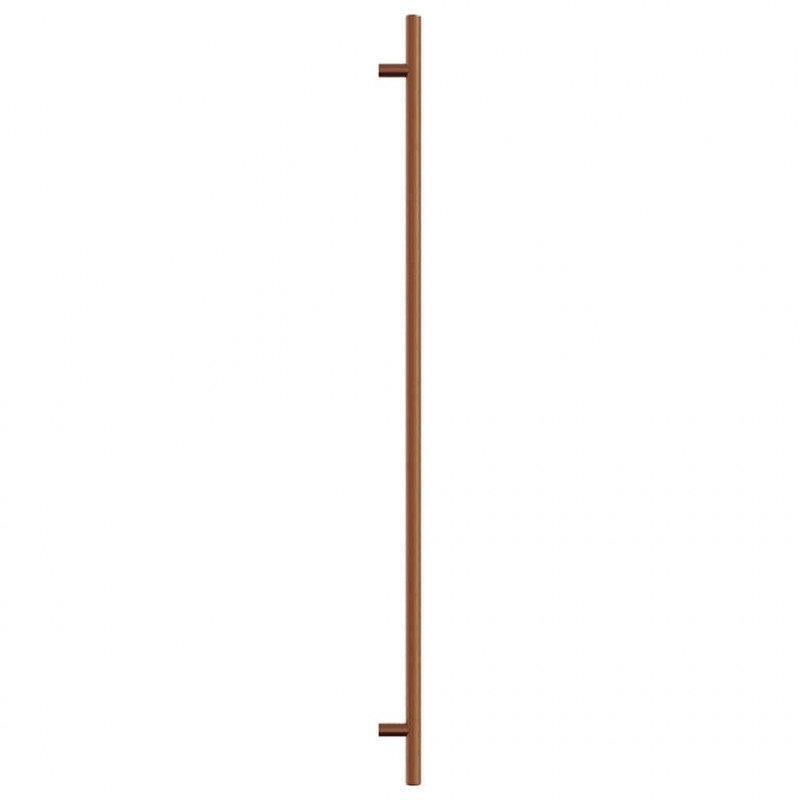Uchwyty do szafek, 20 szt., brąz, 480 mm, stal nierdzewna