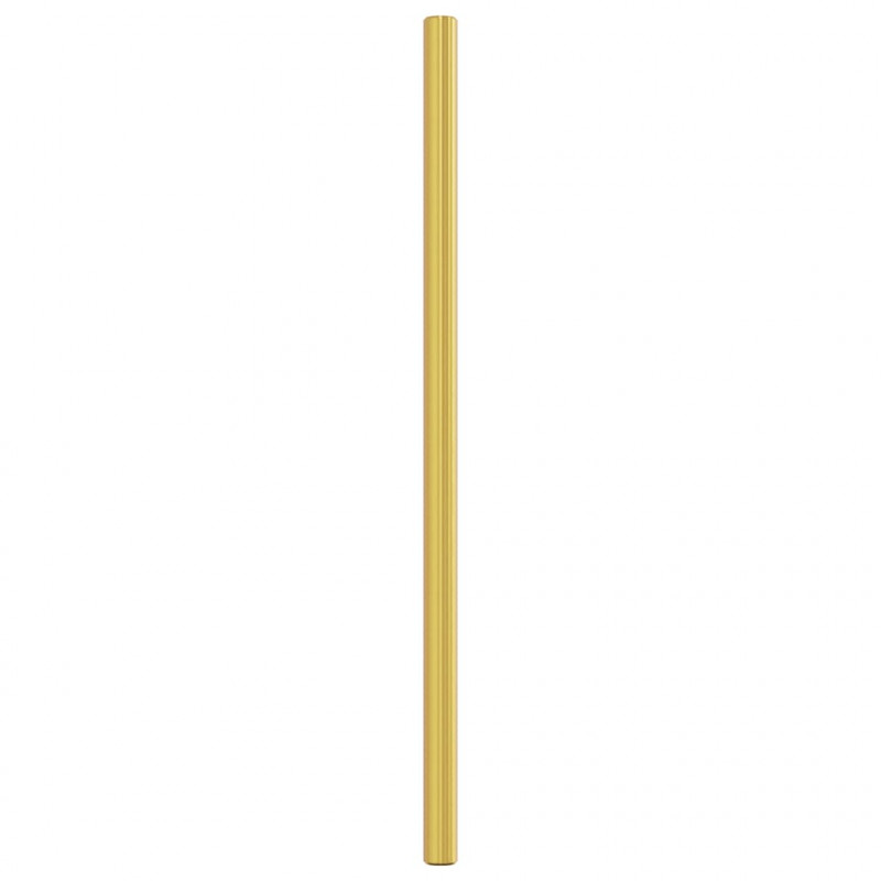 Uchwyty do szafek, 10 szt., złote, 224 mm, stal nierdzewna