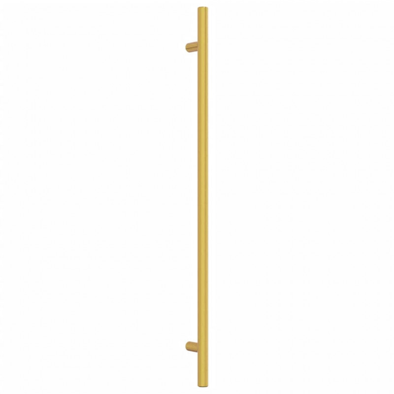 Uchwyty do szafek, 10 szt., złote, 320 mm, stal nierdzewna