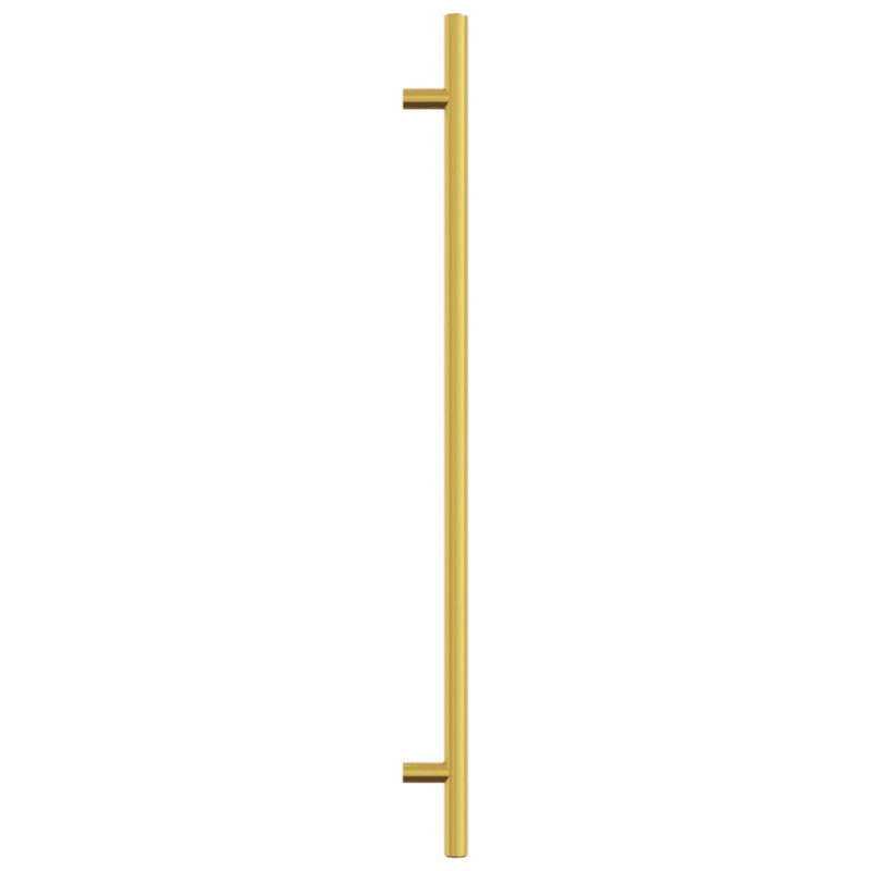 Uchwyty do szafek, 10 szt., złote, 320 mm, stal nierdzewna
