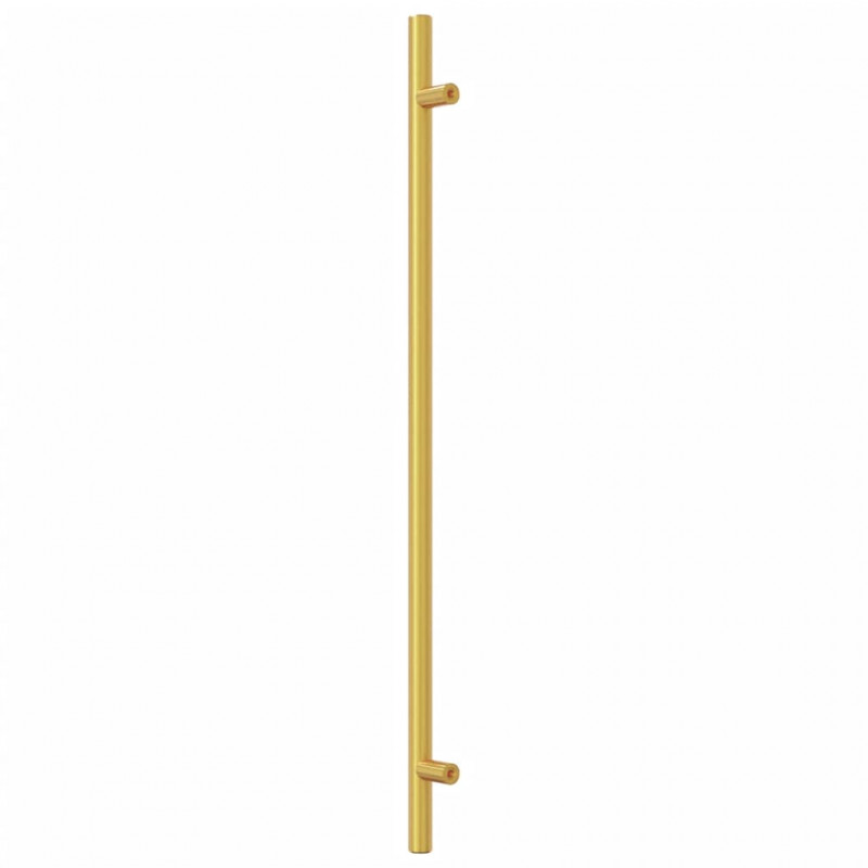 Uchwyty do szafek, 10 szt., złote, 320 mm, stal nierdzewna