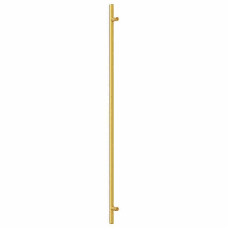 Uchwyty do szafek, 10 szt., złote, 480 mm, stal nierdzewna