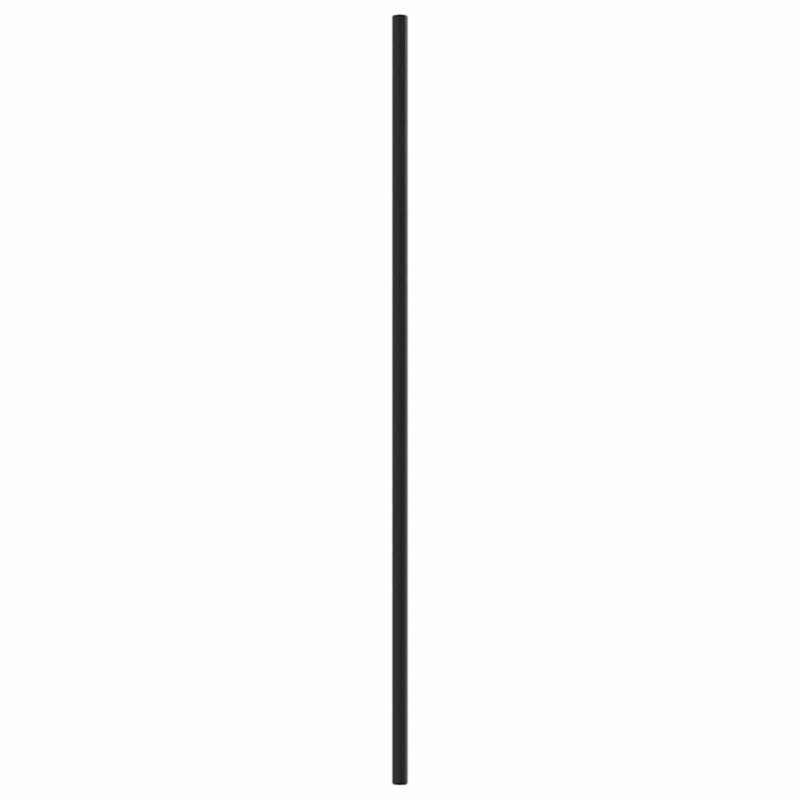 Uchwyty do szafek, 10 szt., czarne, 480 mm, stal nierdzewna