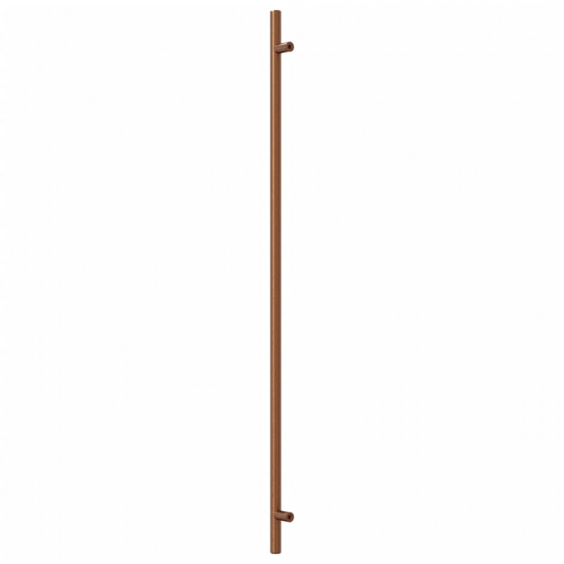 Uchwyty do szafek, 10 szt., brąz, 480 mm, stal nierdzewna