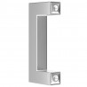 Uchwyty do szafek, 20 szt., srebrne, 64 mm, stal nierdzewna