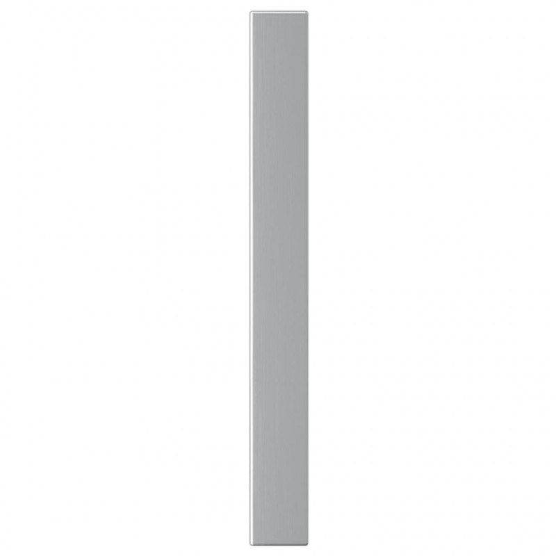 Uchwyty do szafek, 20 szt., srebrne, 96 mm, stal nierdzewna