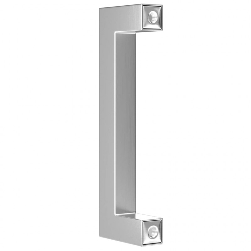 Uchwyty do szafek, 20 szt., srebrne, 96 mm, stal nierdzewna