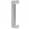 Uchwyty do szafek, 20 szt., srebrne, 96 mm, stal nierdzewna