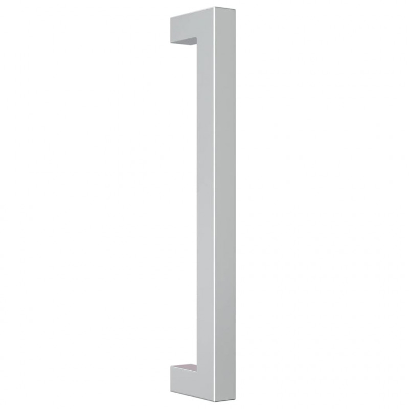 Uchwyty do szafek, 20 szt., srebrne, 160 mm, stal nierdzewna