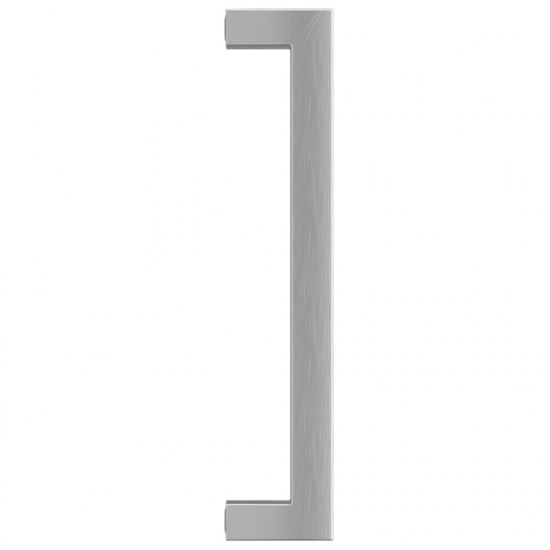 Uchwyty do szafek, 20 szt., srebrne, 160 mm, stal nierdzewna