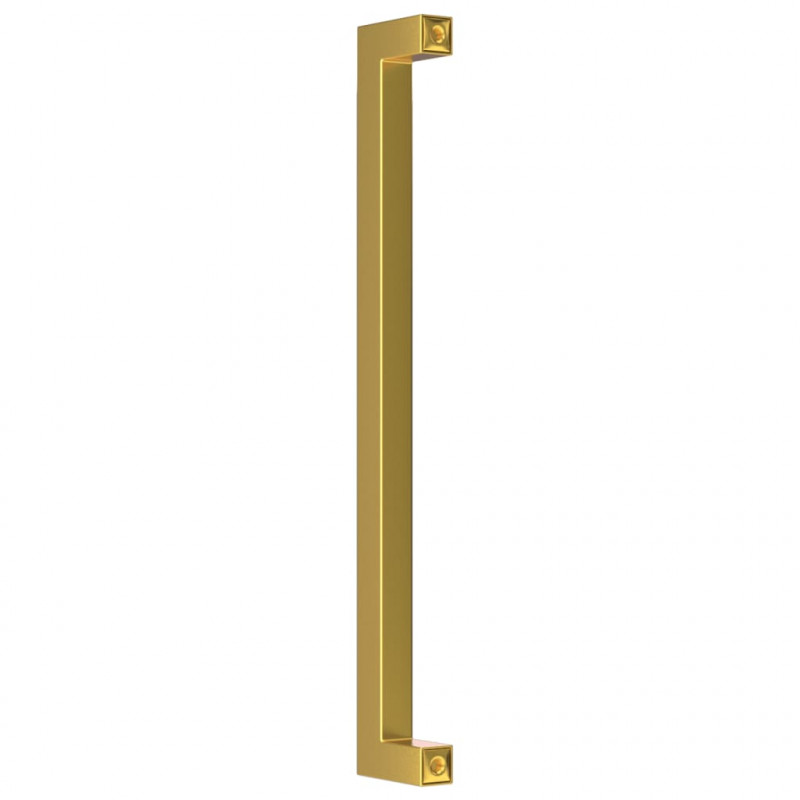 Uchwyty do szafek, 20 szt., złote, 224 mm, stal nierdzewna