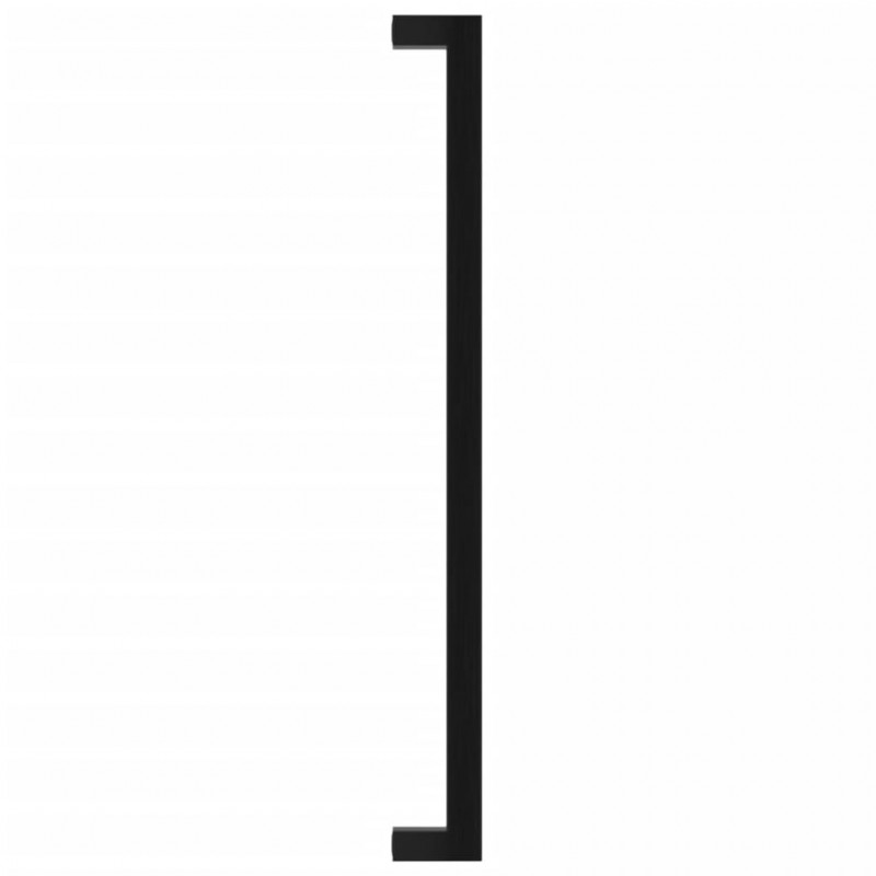 Uchwyty do szafek, 20 szt., czarne, 320 mm, stal nierdzewna