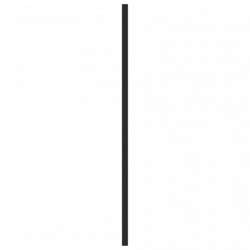 Uchwyty do szafek, 20 szt., czarne, 480 mm, stal nierdzewna