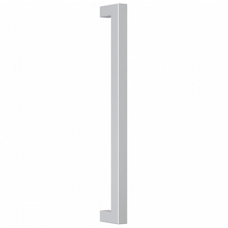 Uchwyty do szafek, 10 szt., srebrne, 224 mm, stal nierdzewna