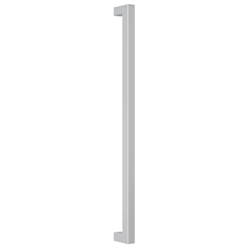 Uchwyty do szafek, 10 szt., srebrne, 320 mm, stal nierdzewna