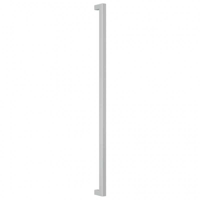 Uchwyty do szafek, 10 szt., srebrne, 480 mm, stal nierdzewna